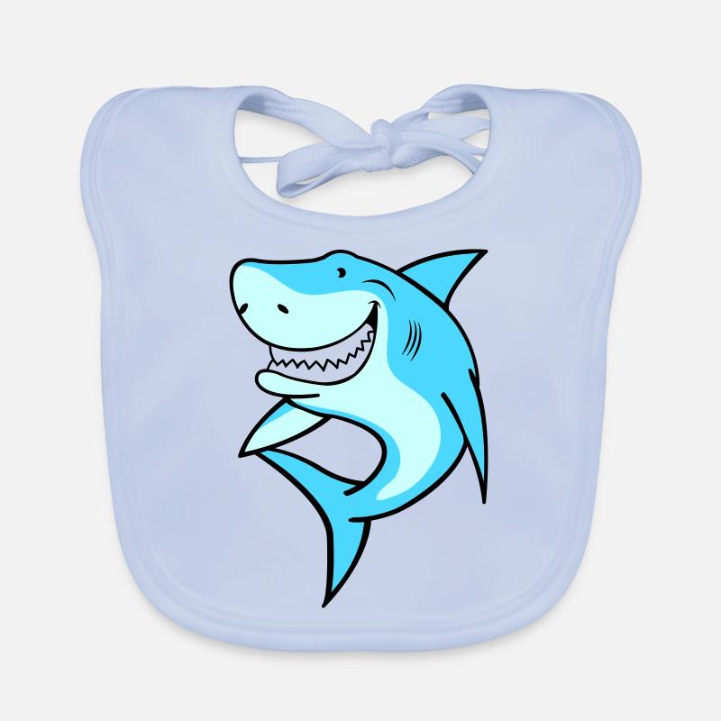 Shark Organic Baby Bibs