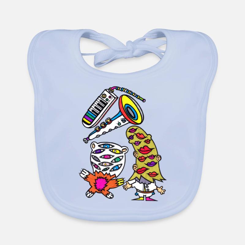 Musical Baby Bio-Lätzchen