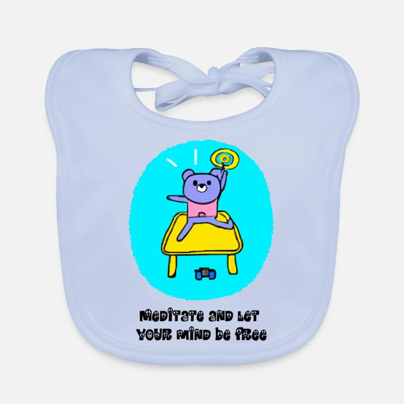 Méditer Bavoir bio Bébé