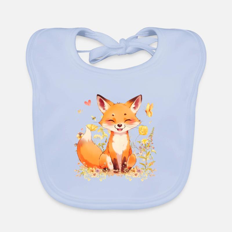 Playful Fox Organic Baby Bibs