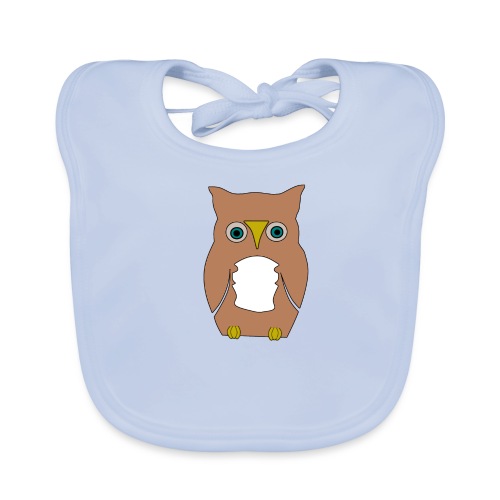 Derpi Owl - Baby Bio-Lätzchen