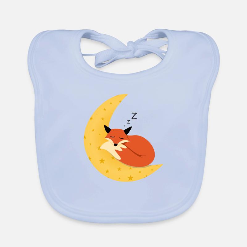 Sleeping Fox Organic Baby Bibs