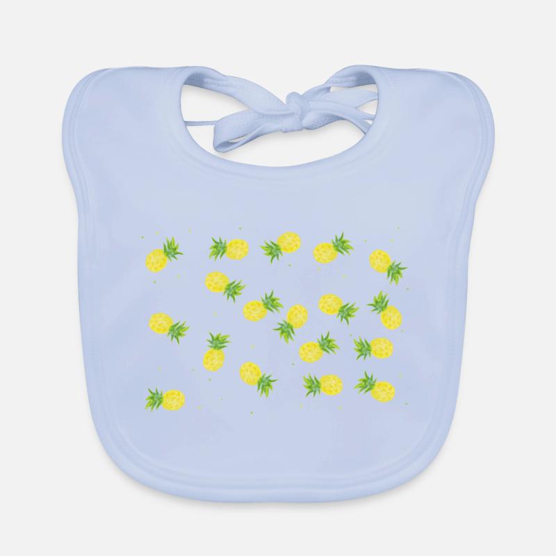 pineapple Organic Baby Bibs