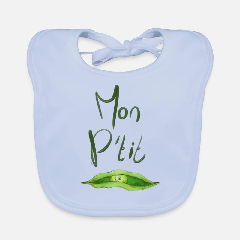 mon ptit pois Bavoir bio Bébé