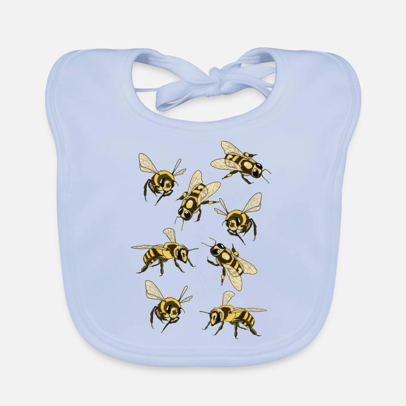 bees Organic Baby Bibs