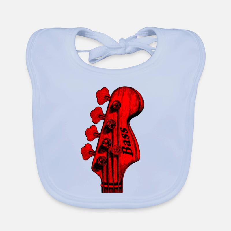 Rouge basse Bavoir bio Bébé