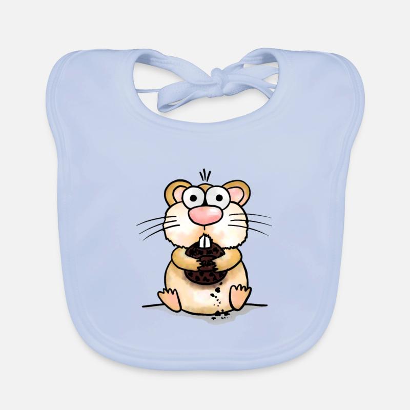 Hamster Bavoir bio Bébé