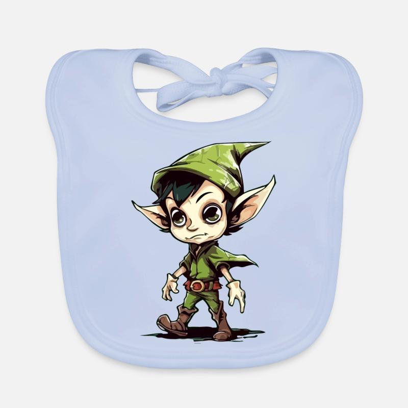 Lefo le petit lutin Bavoir bio Bébé