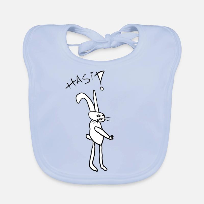 Hase Baby Bio-Lätzchen
