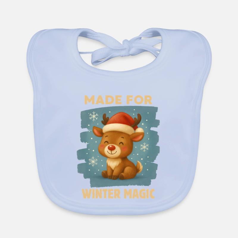 Renne de Noël Bavoir bio Bébé