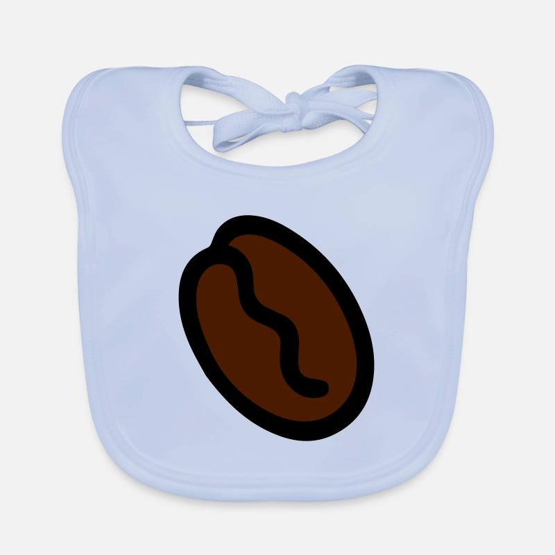 Coffee bean coffee bean Organic Baby Bibs