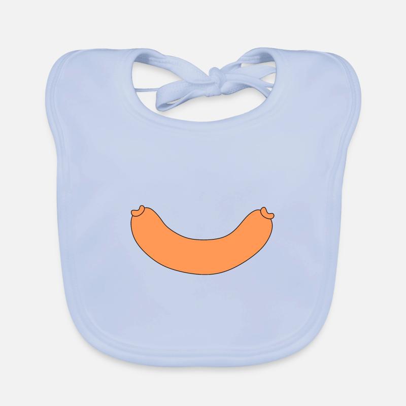 Wurst Baby Bio-Lätzchen