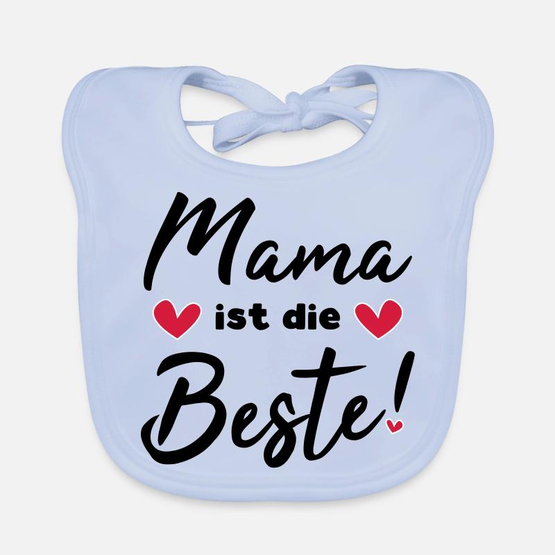 beste mama der welt muttertagsgeschenk Mutti mama Baby Bio-Lätzchen