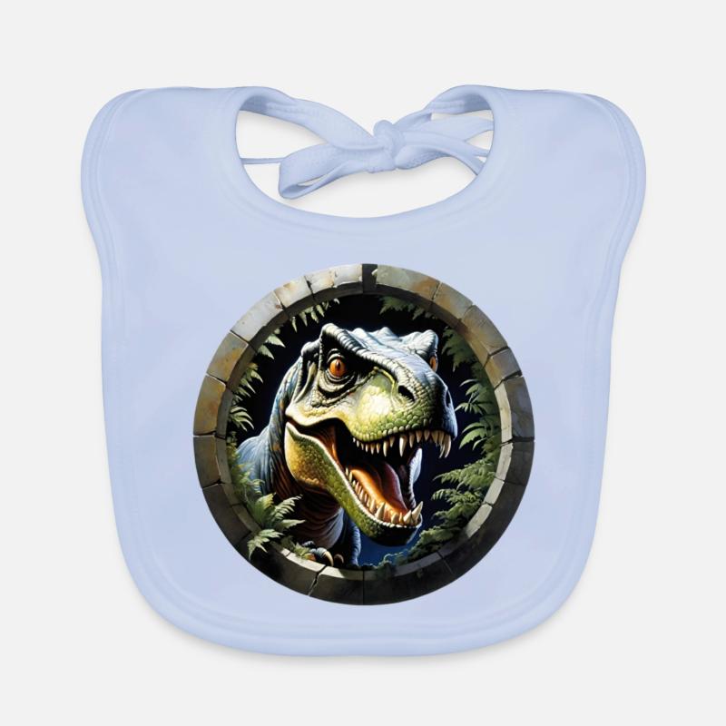 T-Rex Organic Baby Bibs