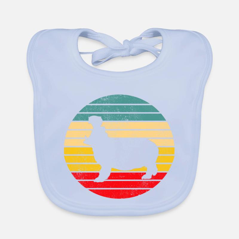 Nilpferd Flusspferd Hippo Organic Baby Bibs