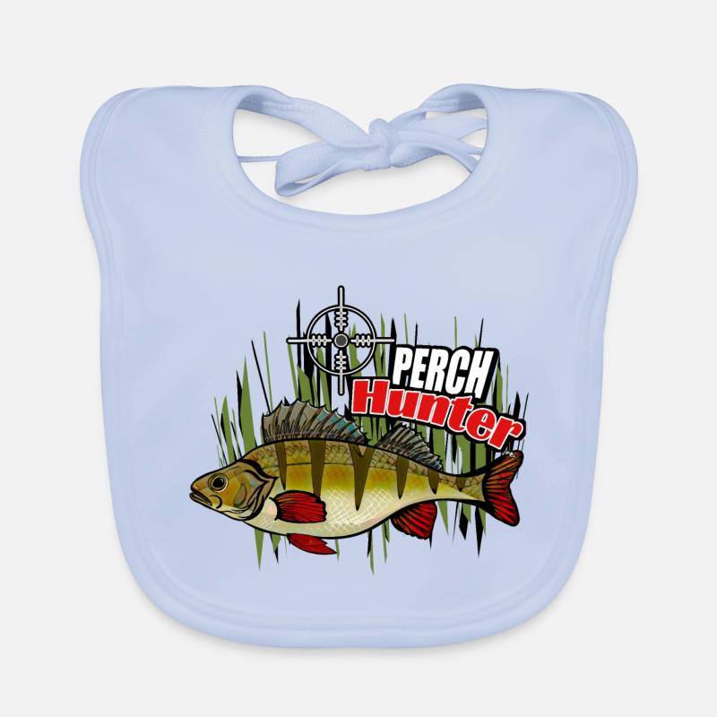 Pêche à la perche Bavoir bio Bébé