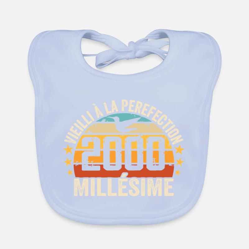 Vintage 2000 Retro 2000 Geburtstagsgeschenk Baby Bio-Lätzchen