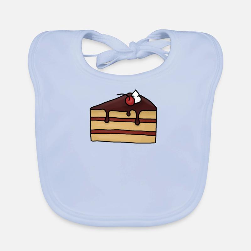 cake cake Organic Baby Bibs