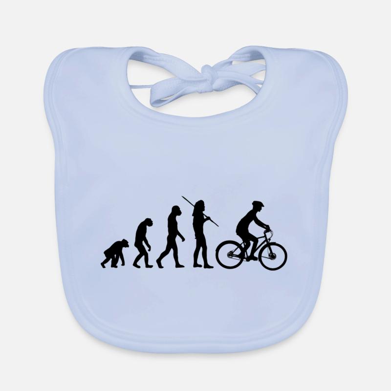 Evolution - bicycle Organic Baby Bibs