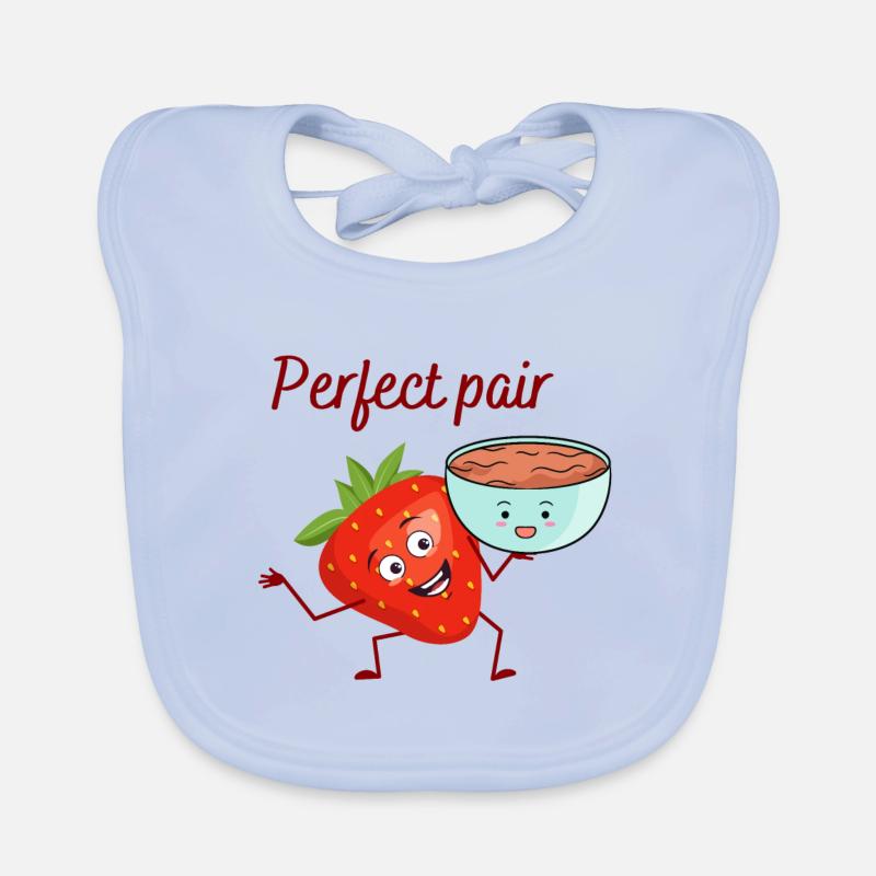 Paire parfaite Bavoir bio Bébé