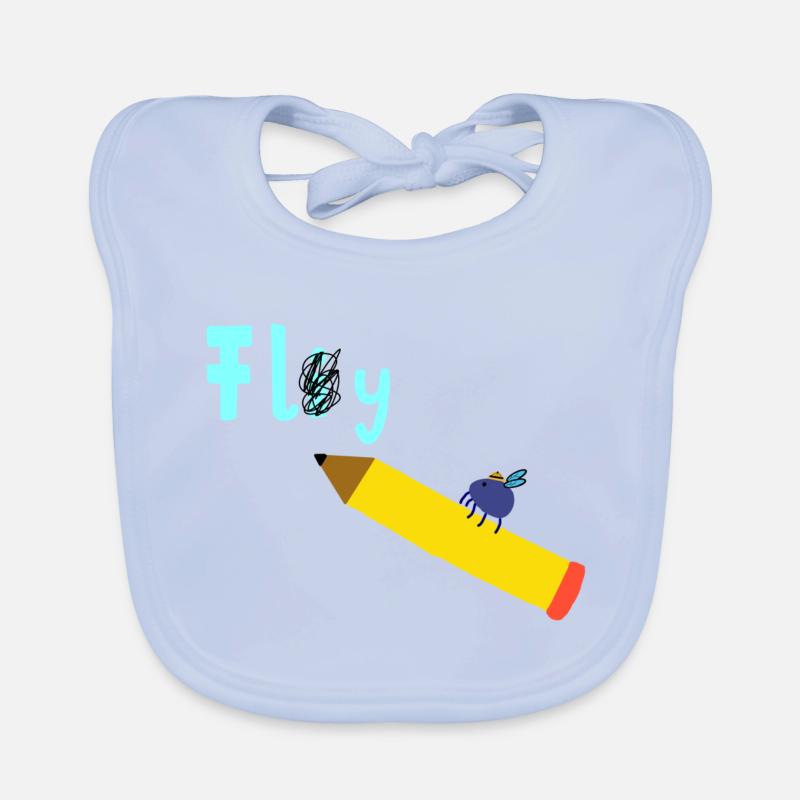 Fliege flieg Baby Bio-Lätzchen