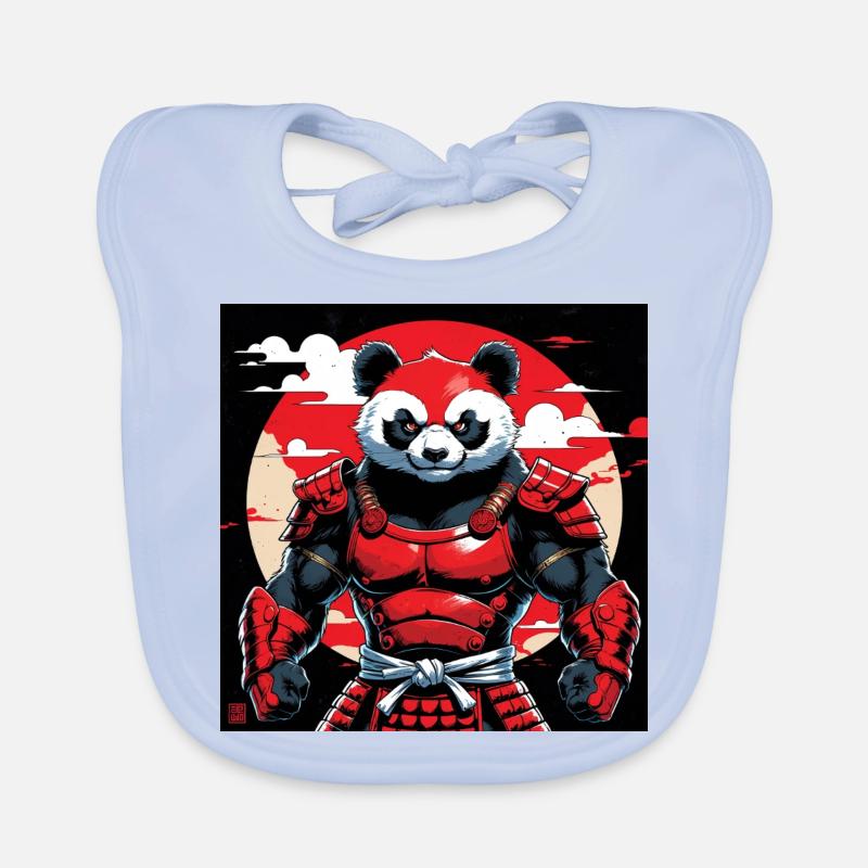 Roter Panda Zen-Geist Baby Bio-Lätzchen