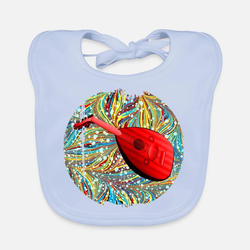 mandolin e 201 Organic Baby Bibs