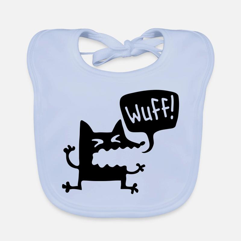 wuff - Hund Baby Bio-Lätzchen