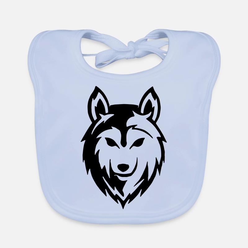 Der Wolf Baby Bio-Lätzchen