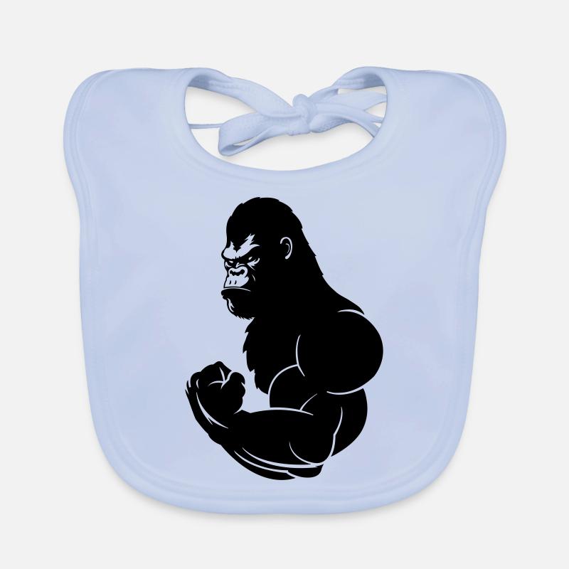 gorilla Baby Bio-Lätzchen