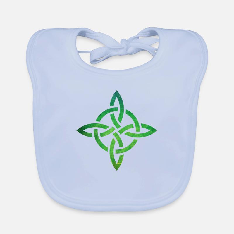 Celtic Knot Baby Bio-Lätzchen