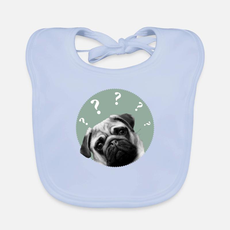 Mops Baby Bio-Lätzchen