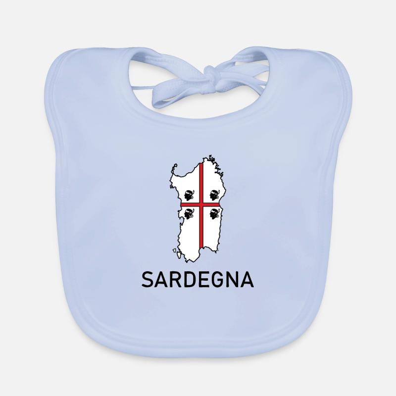 Sardaigne Bavoir bio Bébé