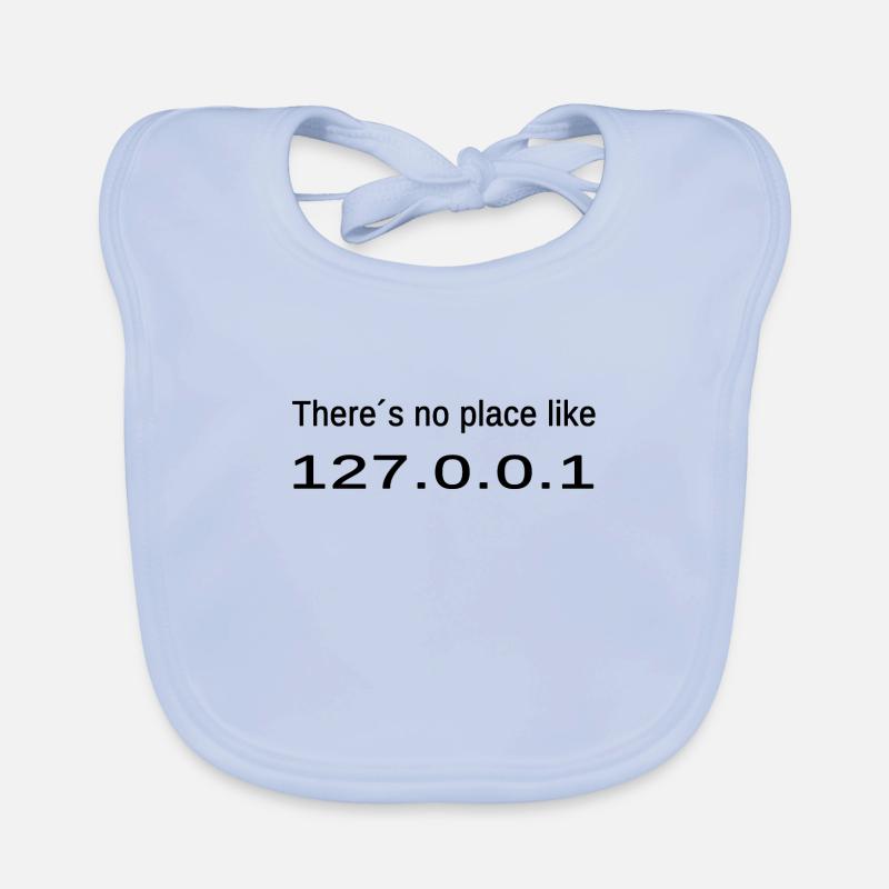 Il n'y a pas d'endroit comme Bavoir bio Bébé