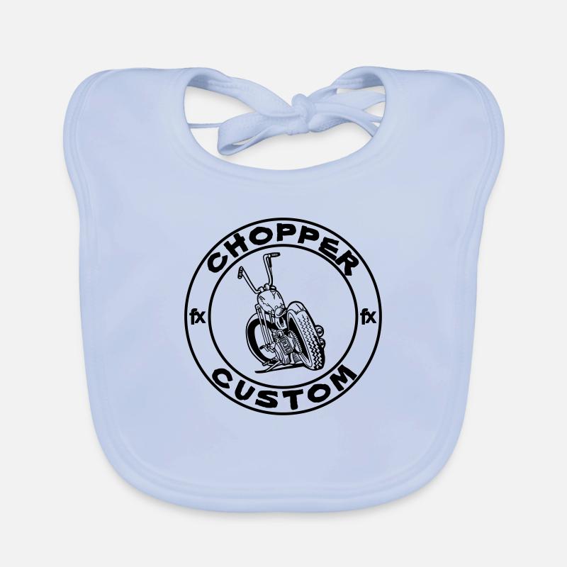 CHOPPER CUSTOM (customizable color) Organic Baby Bibs