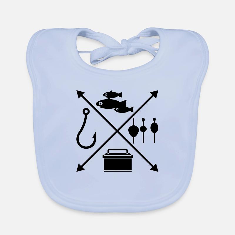 angling Organic Baby Bibs
