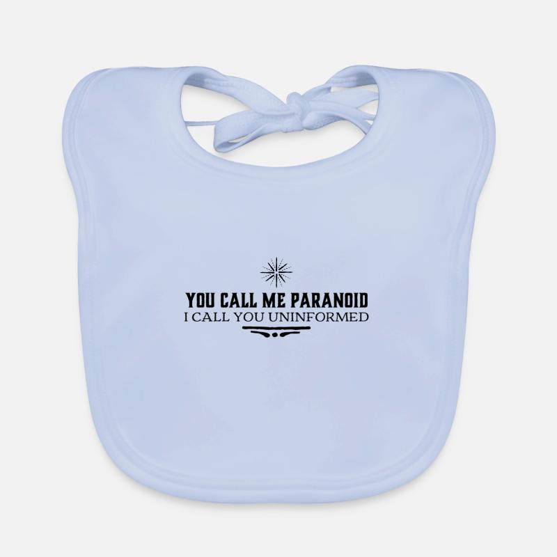 Informed not paranoid Organic Baby Bibs