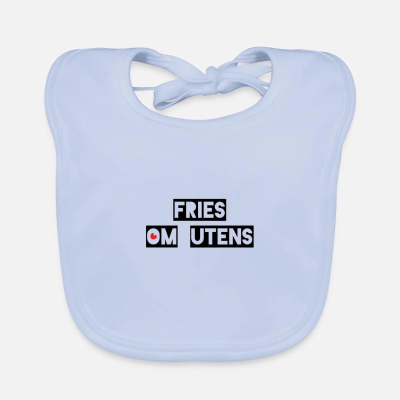 frites aux ustensiles Bavoir bio Bébé