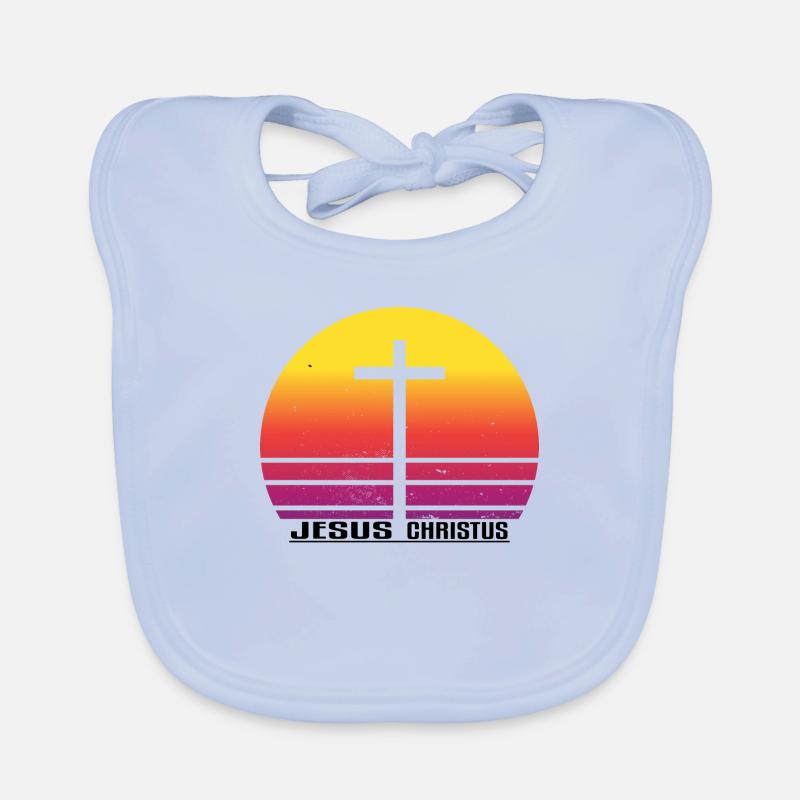 Jesus Christus Baby Bio-Lätzchen
