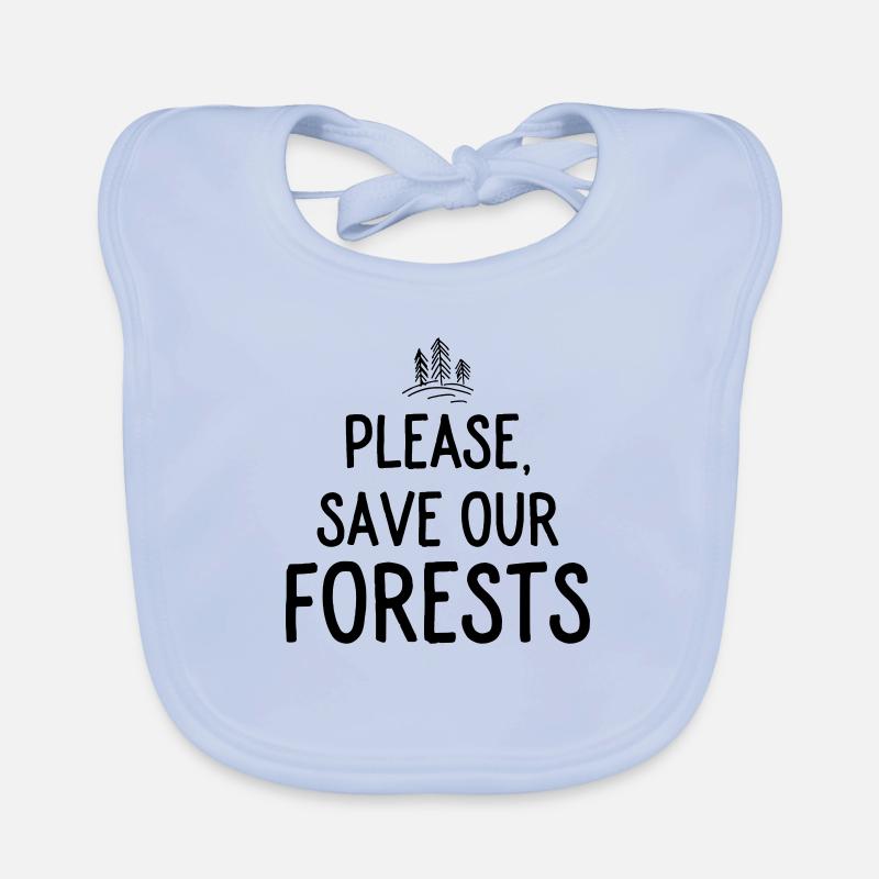 nature conservation Organic Baby Bibs