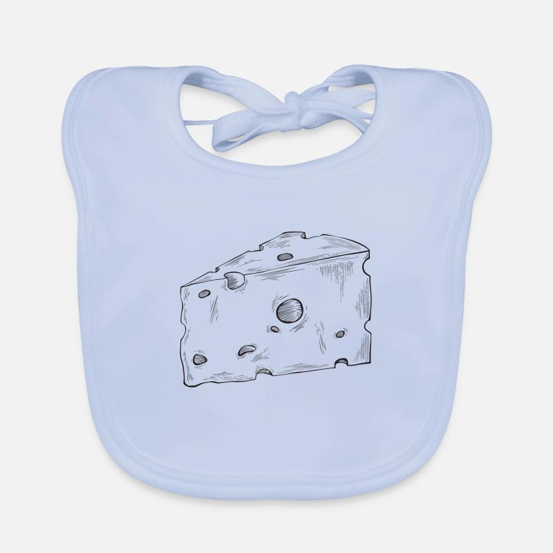 Käse Baby Bio-Lätzchen