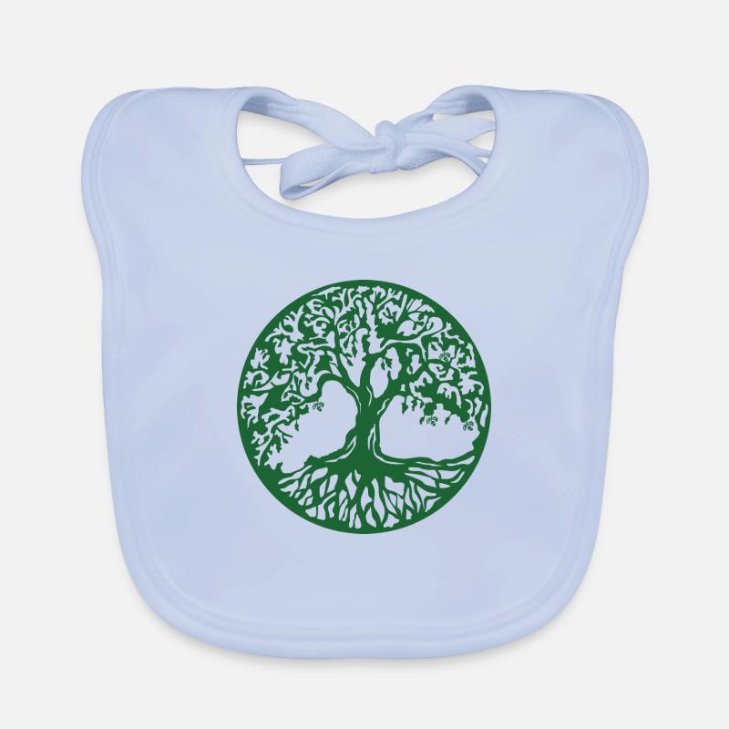 Baum des Lebens Baby Bio-Lätzchen