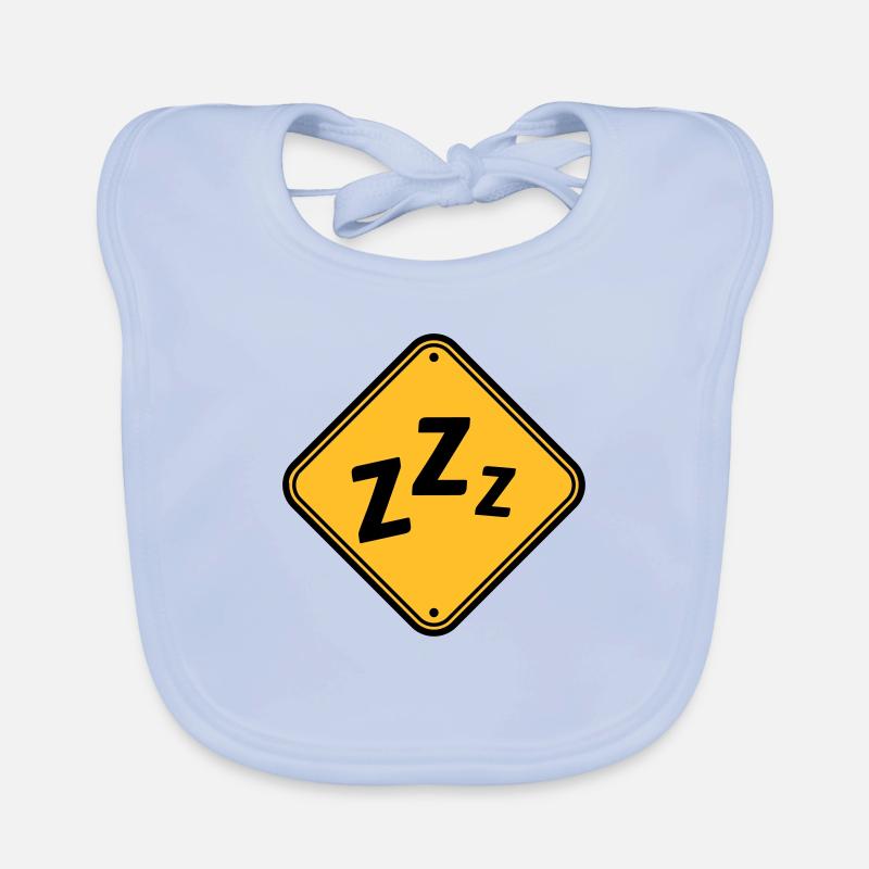 Caution snoring shield Organic Baby Bibs