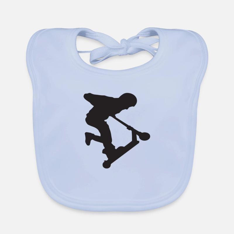 Scooter trick Bavoir bio Bébé