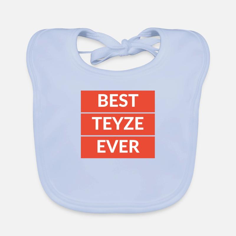 Best Teyze Ever Turkish Gift Idea Hediyelik Organic Baby Bibs