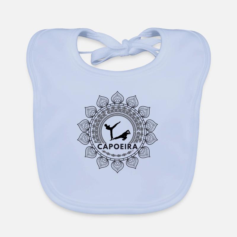 Capoeira Mandala Baby Bio-Lätzchen