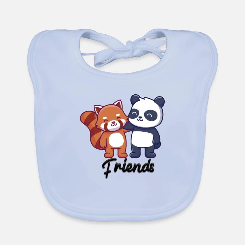 Amicizia Bavaglino ecologico per neonato