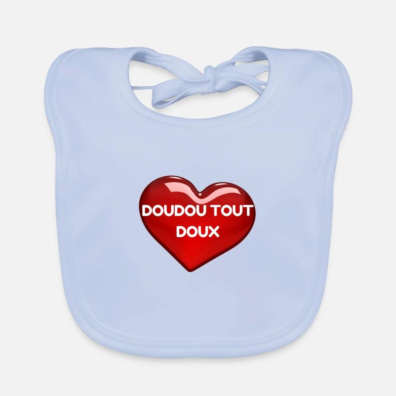 DOUDOU TOUT DOUX Bavoir bio Bébé