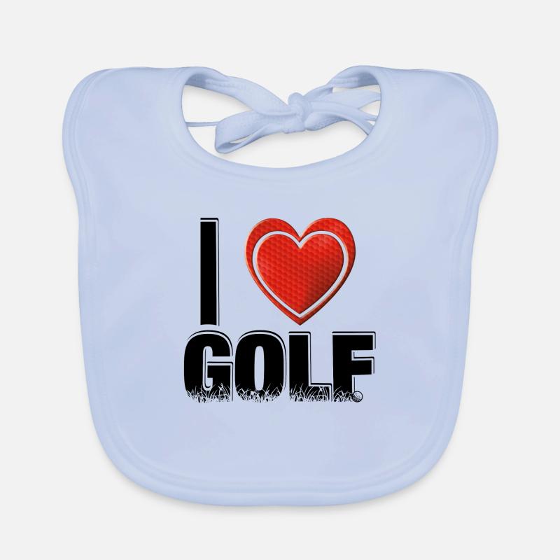 J’adore le GOLF! Bavoir bio Bébé