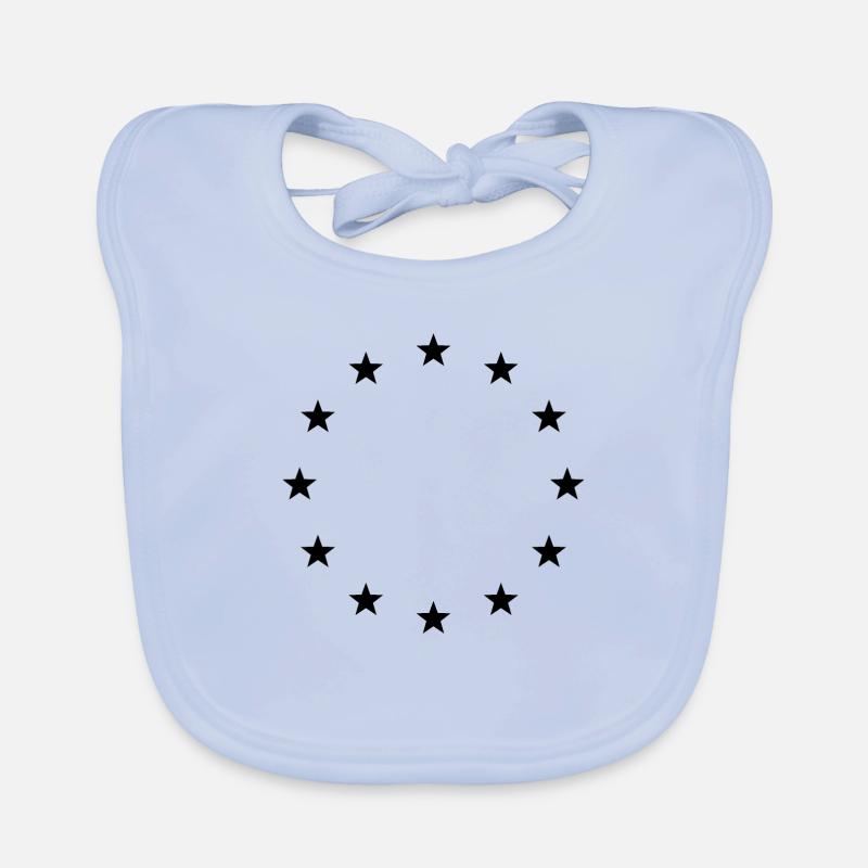 Europa Logo Baby Bio-Lätzchen